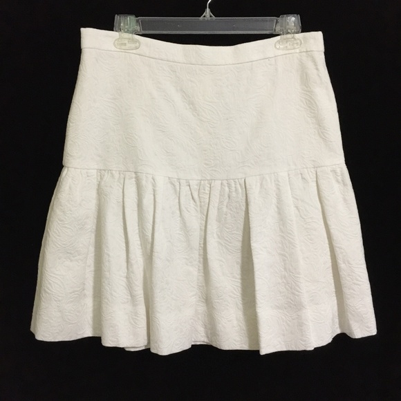J. Crew Dresses & Skirts - J. Crew Matelasse Drop Waist Skirt Size 6 Tall